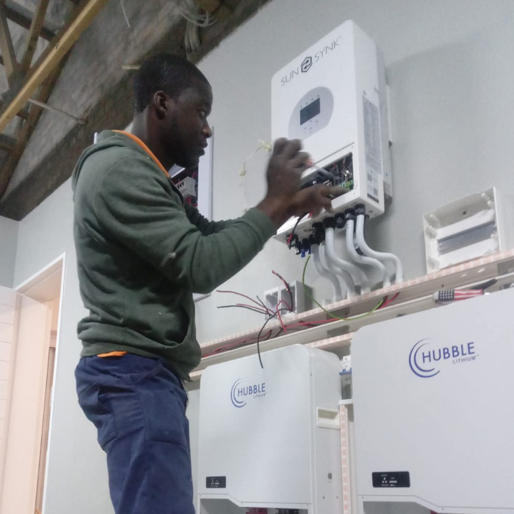 Commercial electrician providing electrical installations, maintenance, and repairs for business premises in Cape Town.