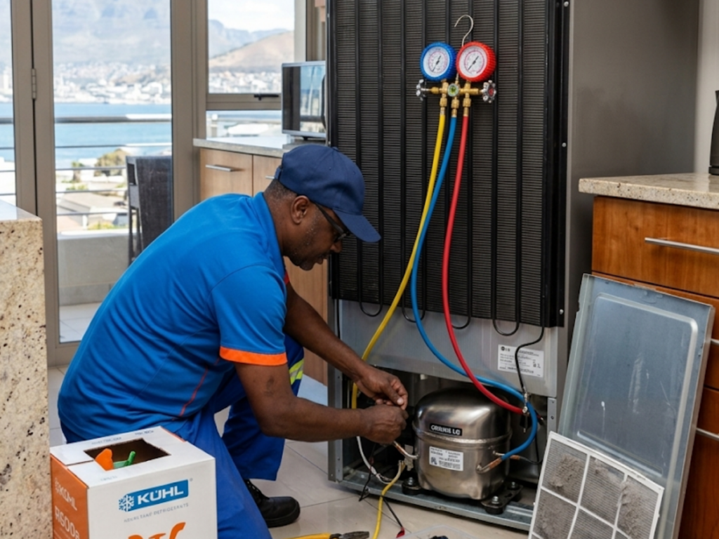 LG fridge repair case study in Sea Point Cape Town showing successful refrigerator cooling restoration