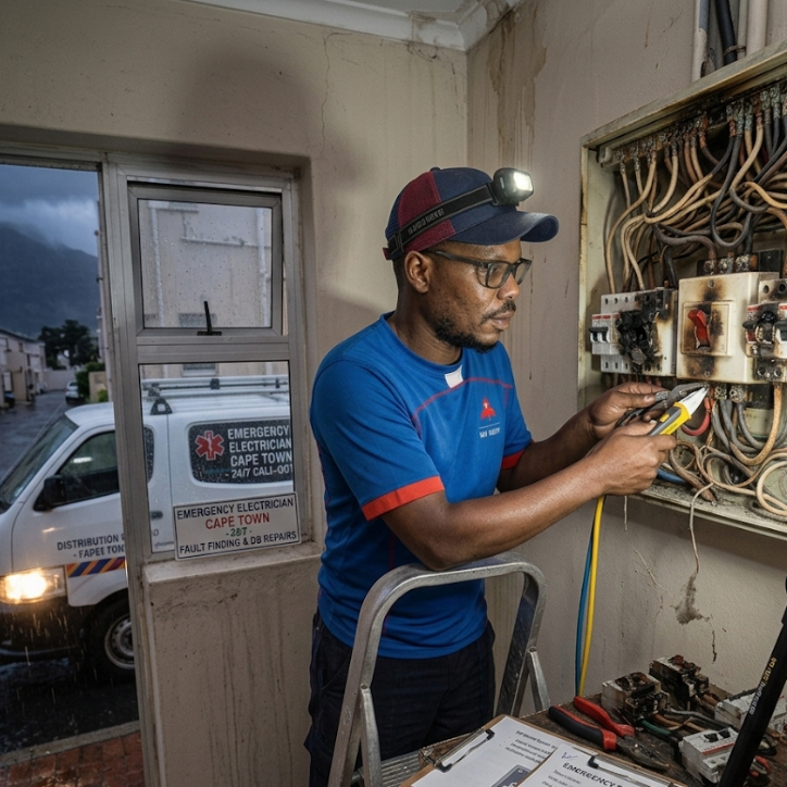 Professional electrical fault finding in Cape Town to diagnose wiring faults, power issues, circuit problems, and electrical failures.