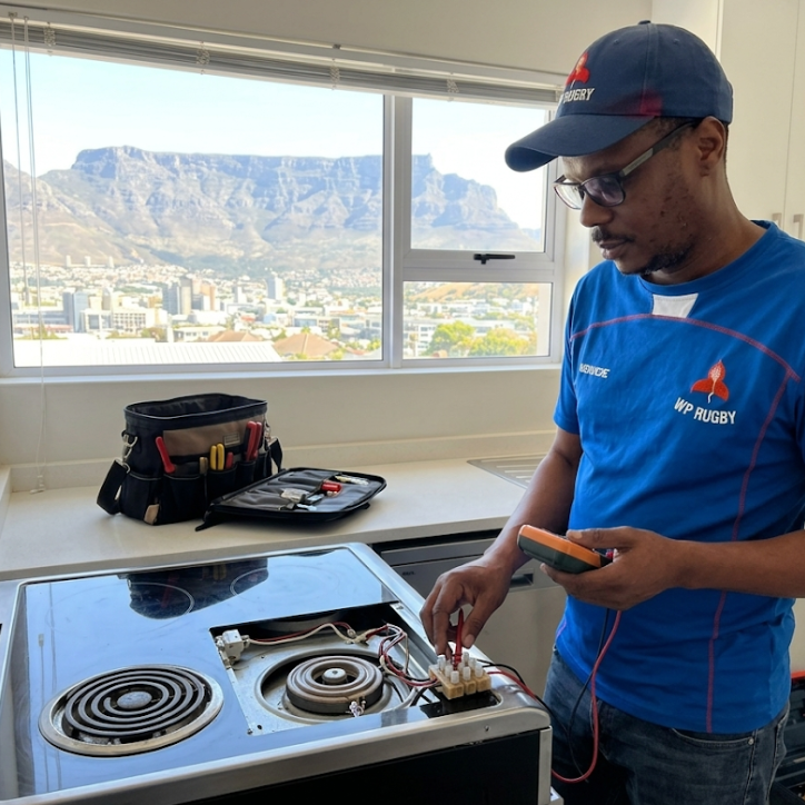 Emergency stove repair service in Cape Town for faulty electric stoves, wiring issues, and urgent appliance repairs.